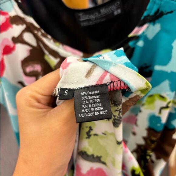 New Tango Mango ladies S multi color tank top - Picture 5 of 6